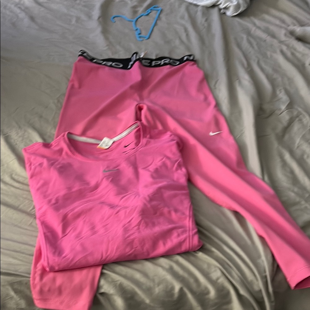 Nike Bright Pink Sportswear Set